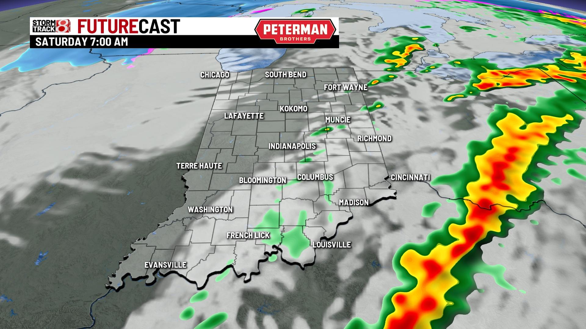 Tracking Friday night's severe weather - Indianapolis News | Indiana ...