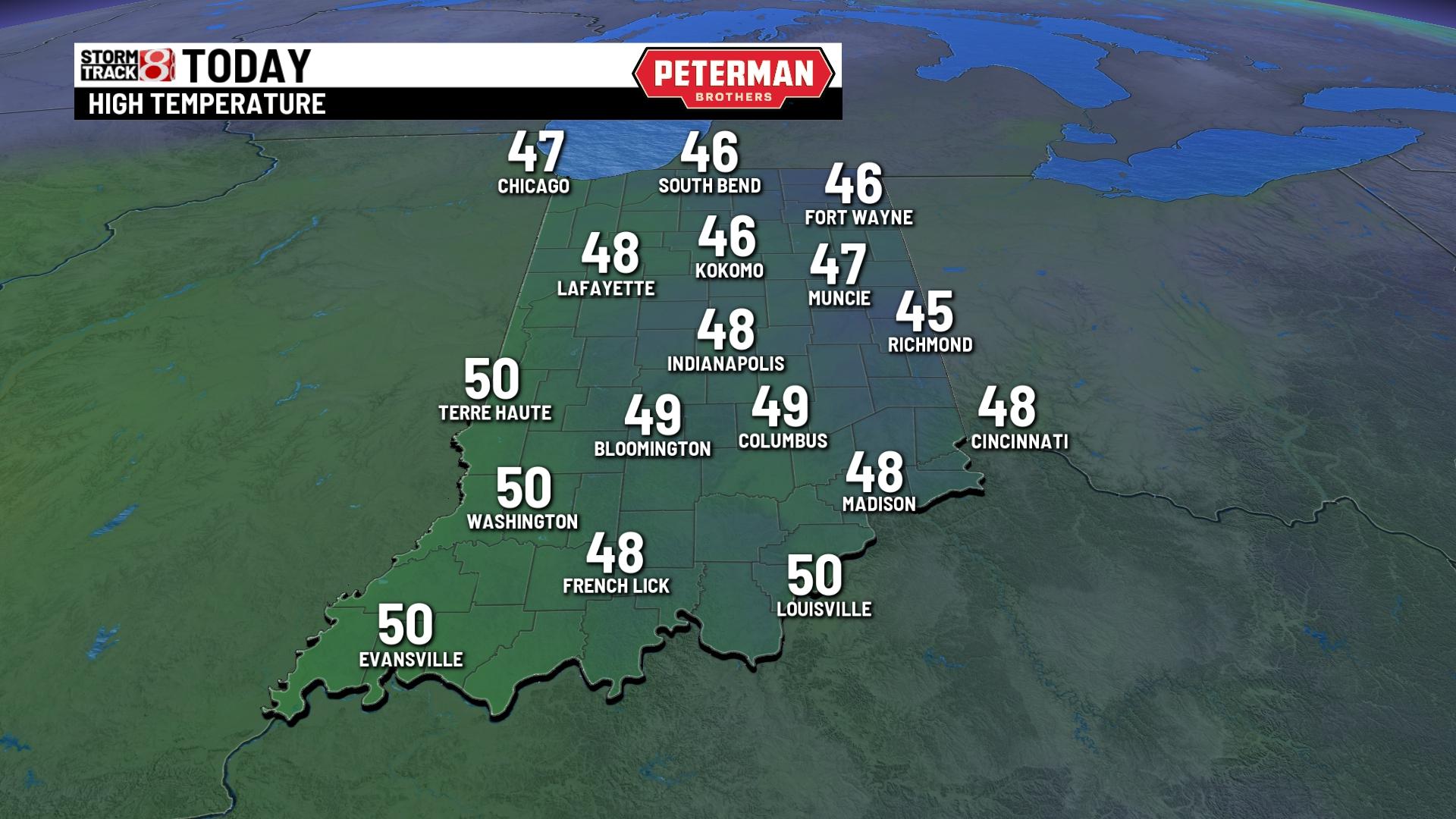 Sunny and seasonable Sunday - Indianapolis News | Indiana Weather ...