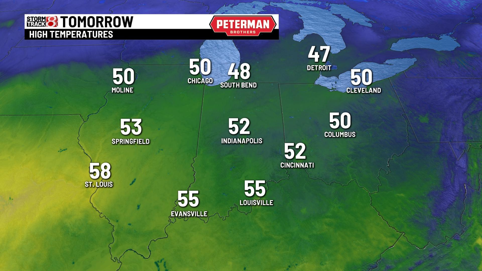 Sunny and seasonable Sunday - Indianapolis News | Indiana Weather ...