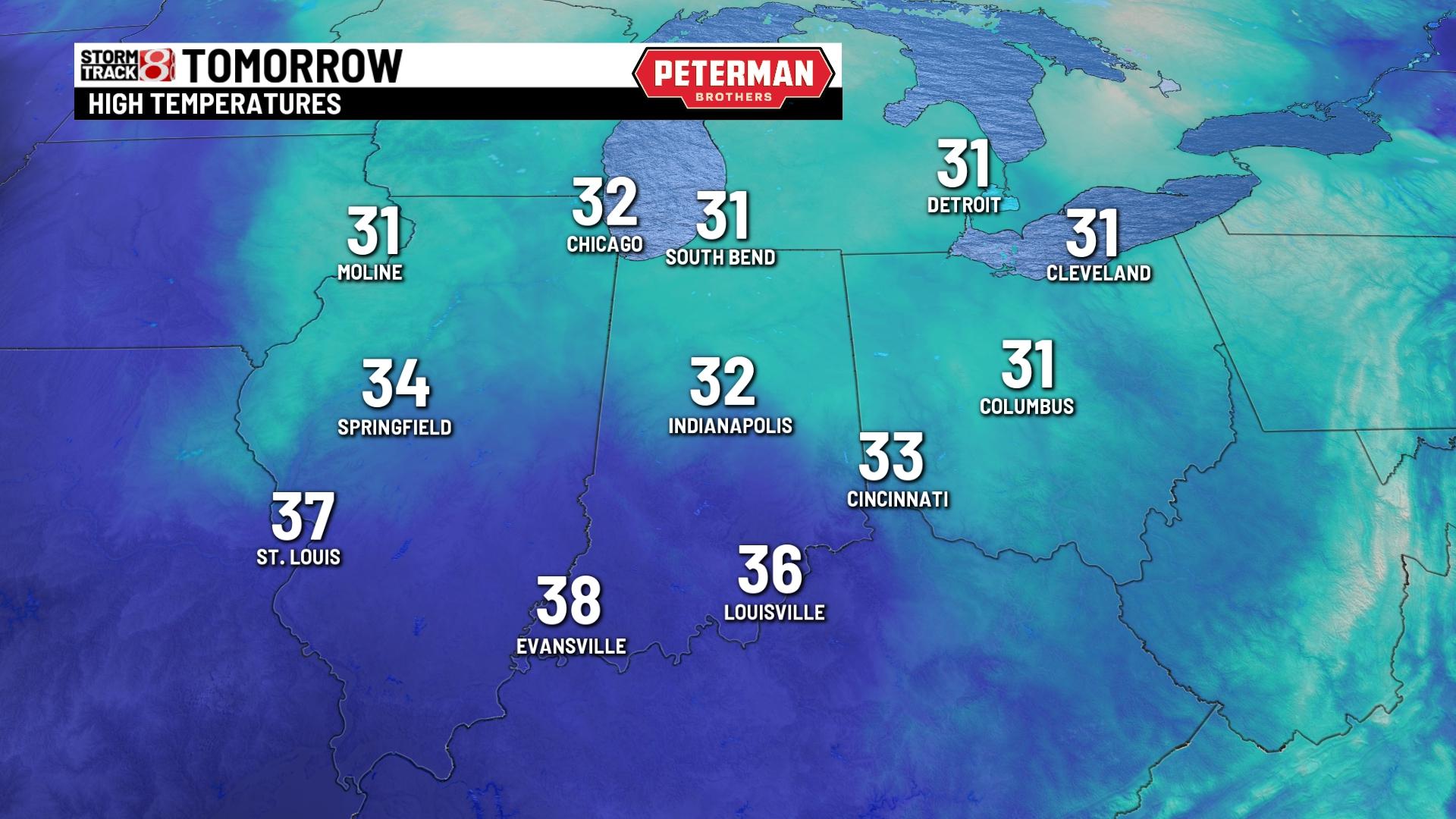 Sunny and seasonable Sunday - Indianapolis News | Indiana Weather ...