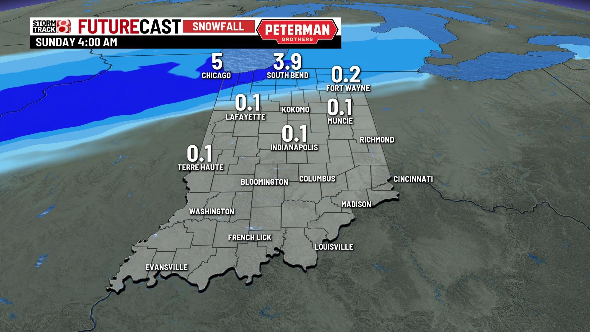 Rain changing to snow Saturday - Indianapolis News | Indiana Weather ...