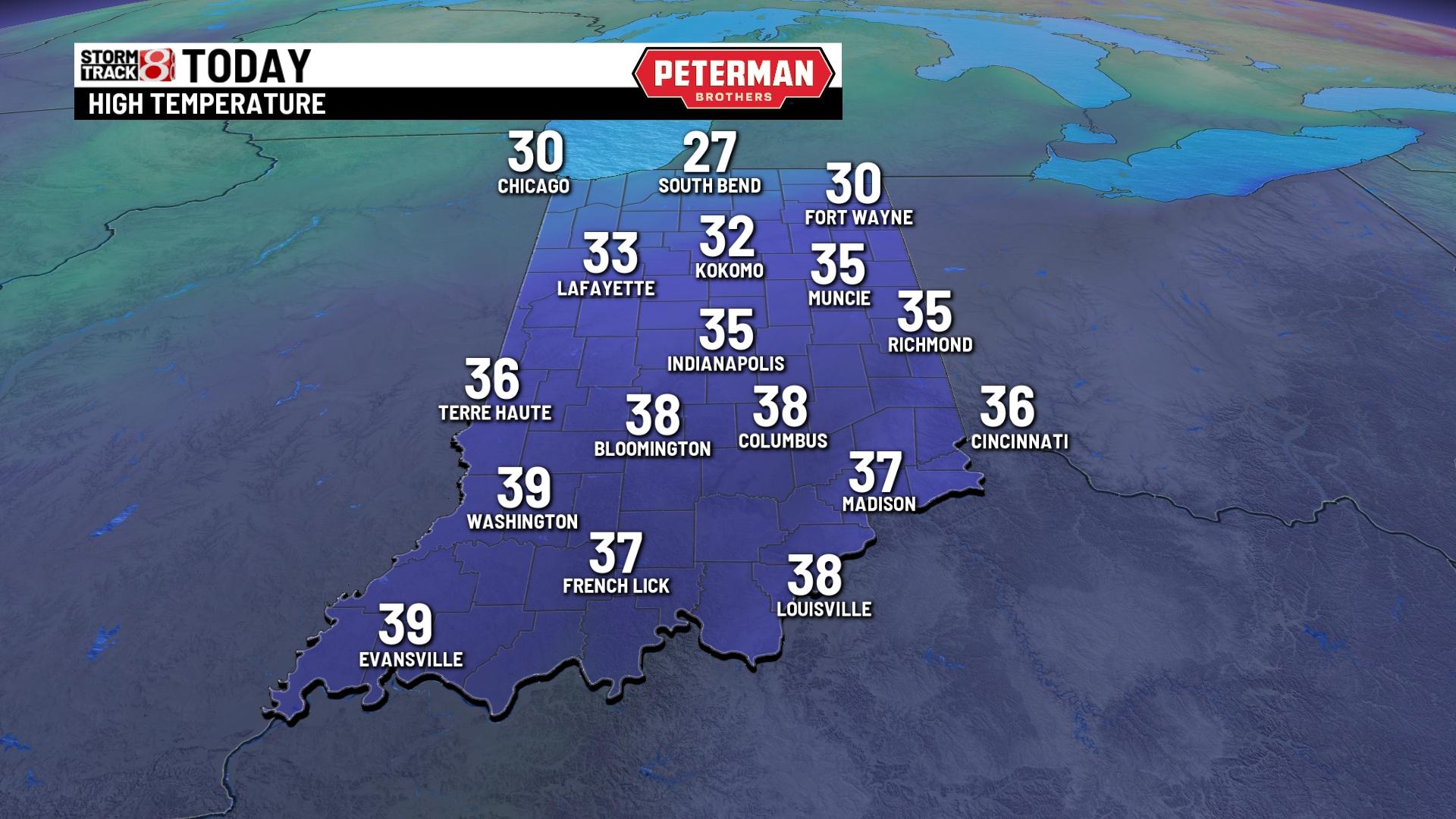 Sunny and seasonable Sunday - Indianapolis News | Indiana Weather ...