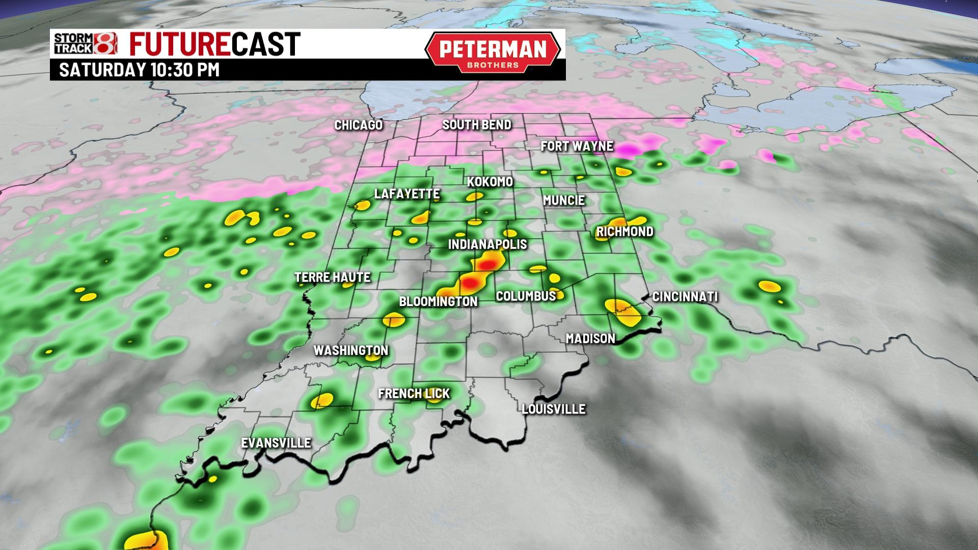 Saturday Evening Weather Advisory - Indianapolis News | Indiana Weather ...
