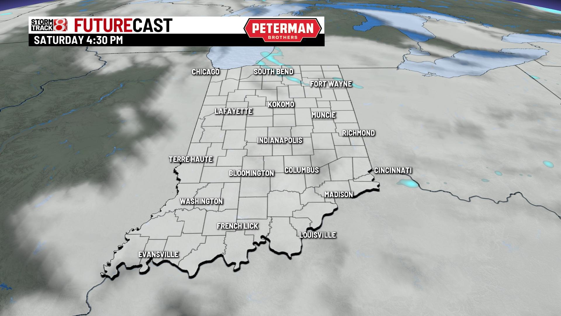 Cloudy and chilly weekend - Indianapolis News | Indiana Weather ...