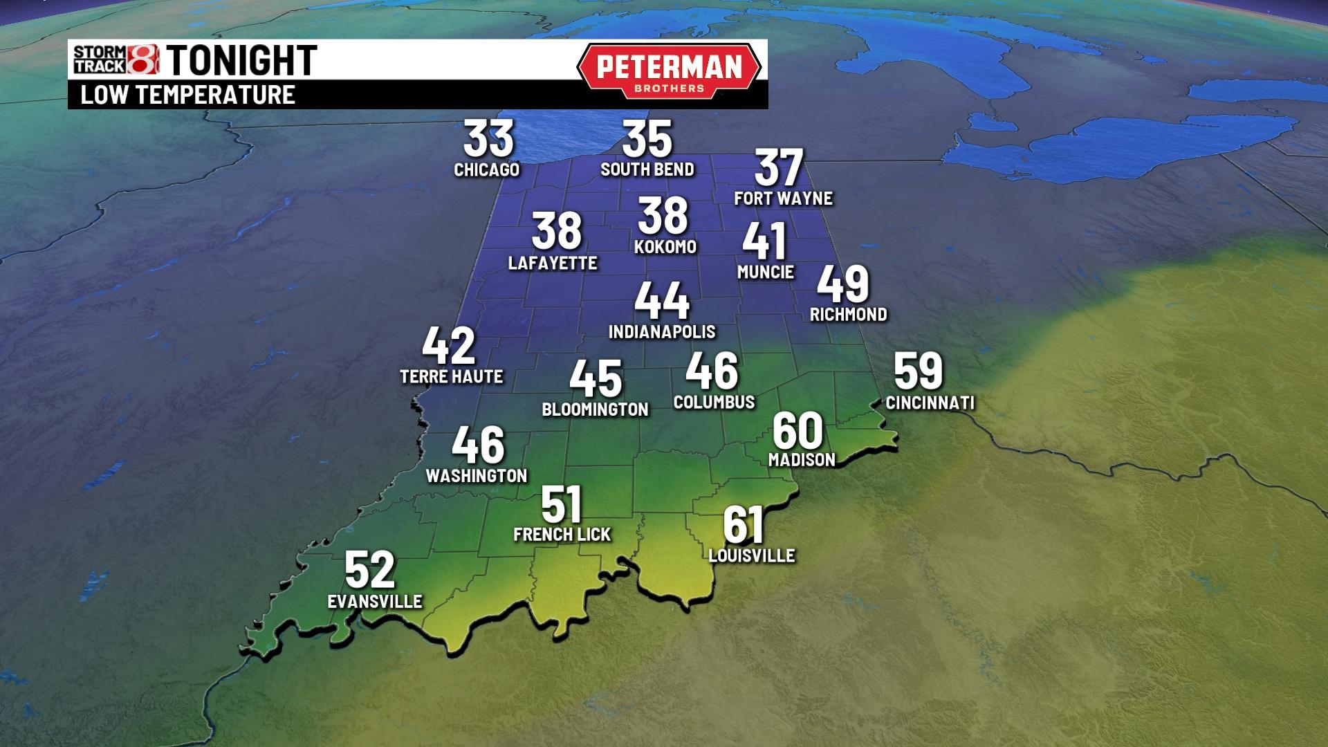 Mild day with heavy rain returning Sunday night - Indianapolis News ...