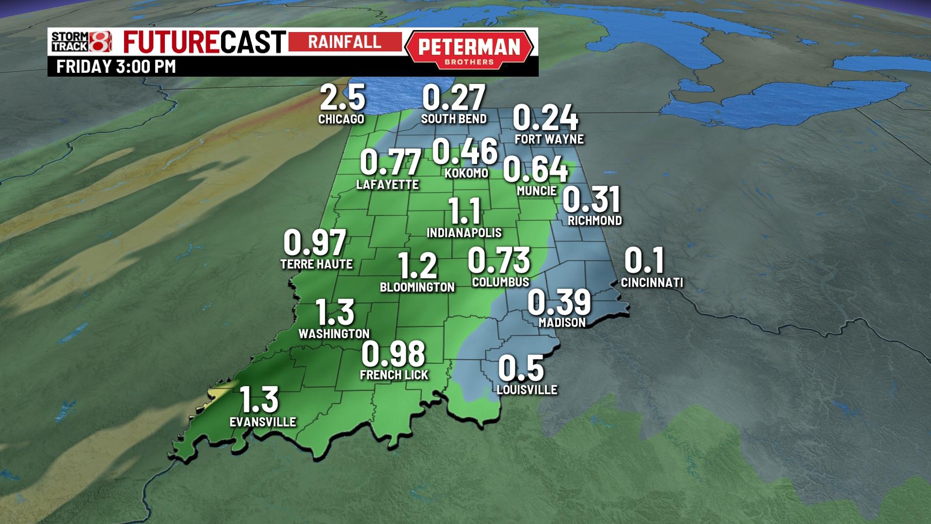 Windy and warm Wednesday with strong storms - Indianapolis News ...