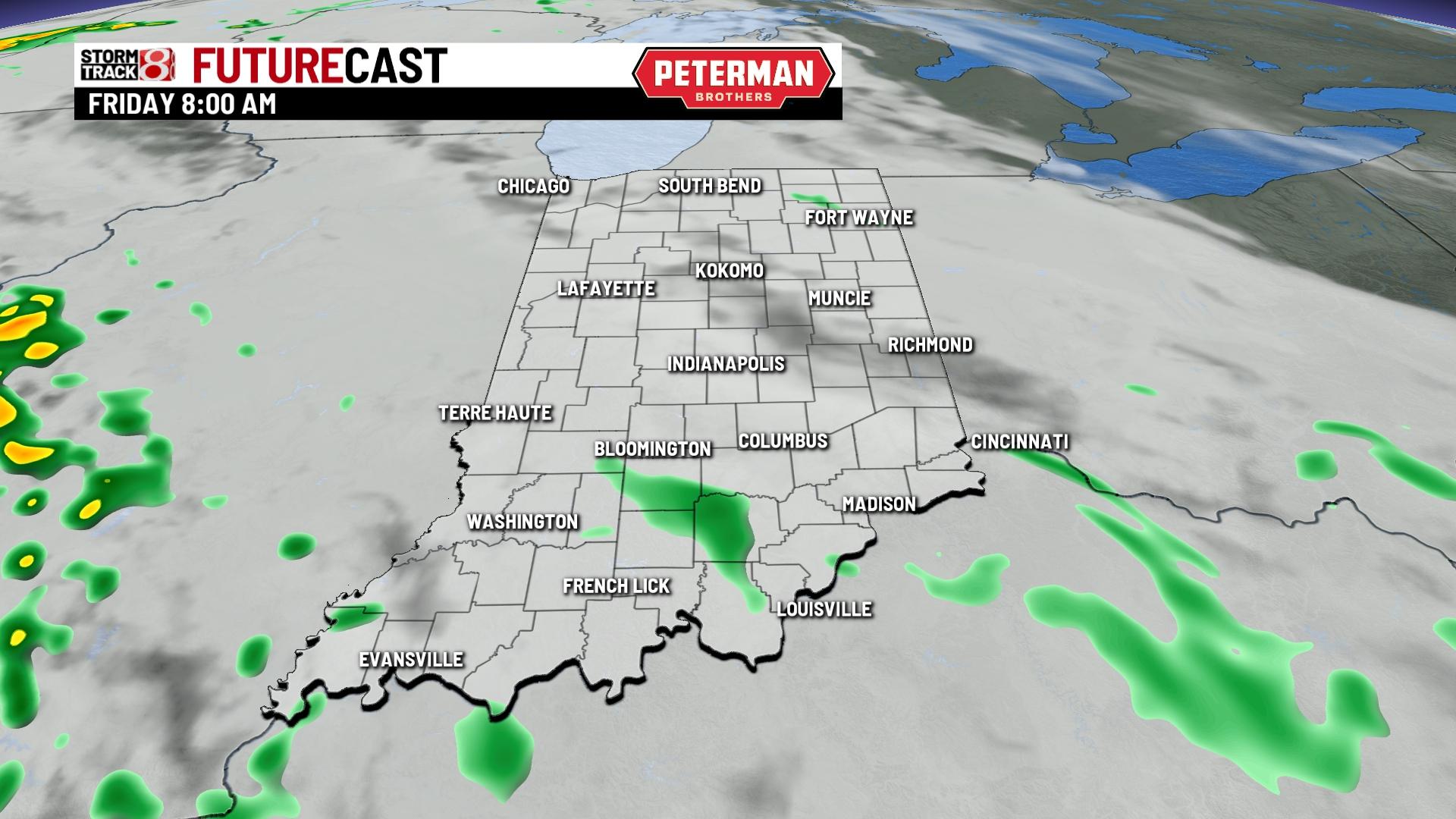 Rain and storm chances to ramp up - Indianapolis News | Indiana Weather ...