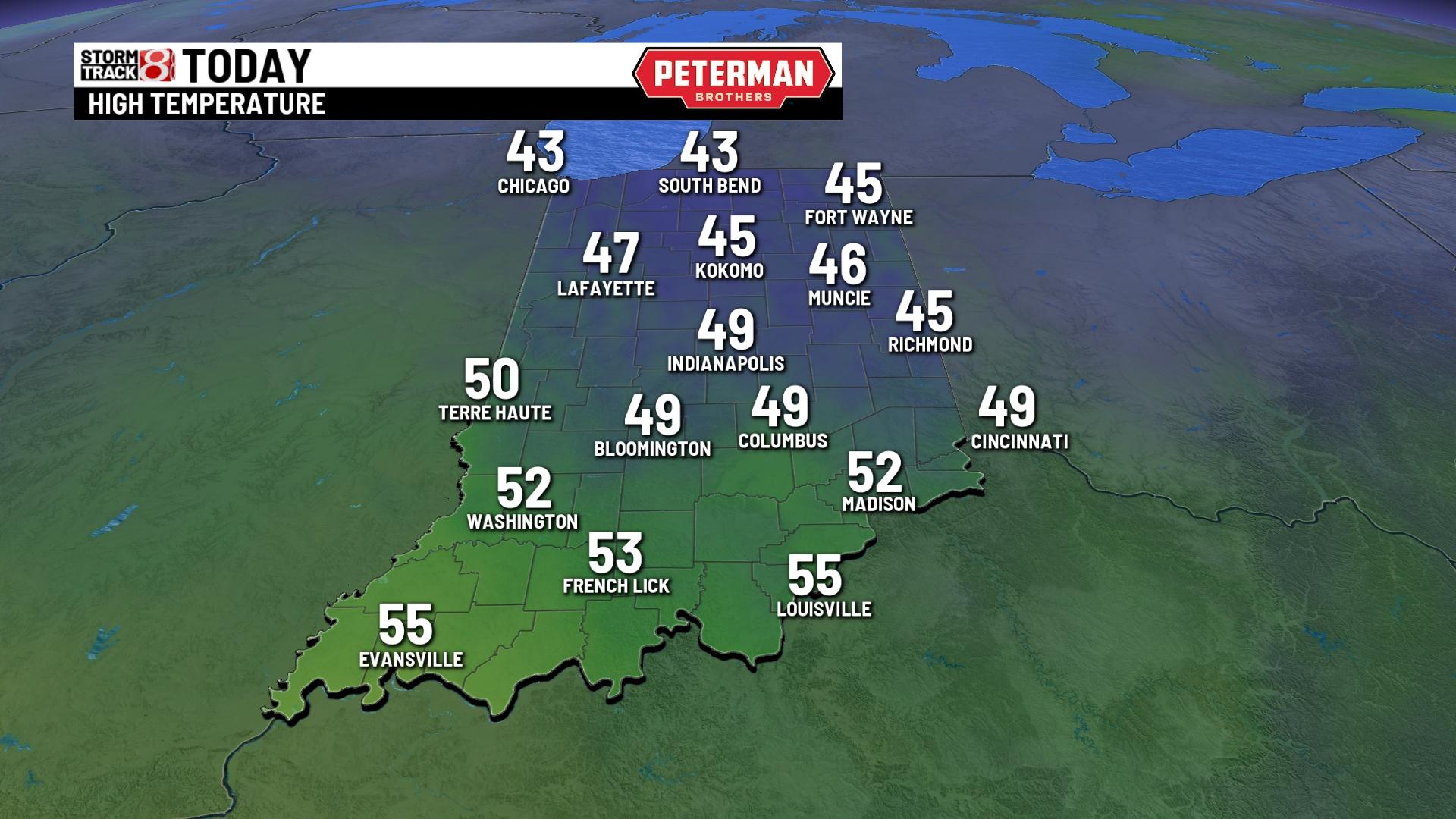 Cloudy, cool and breezy afternoon - Indianapolis News | Indiana Weather ...