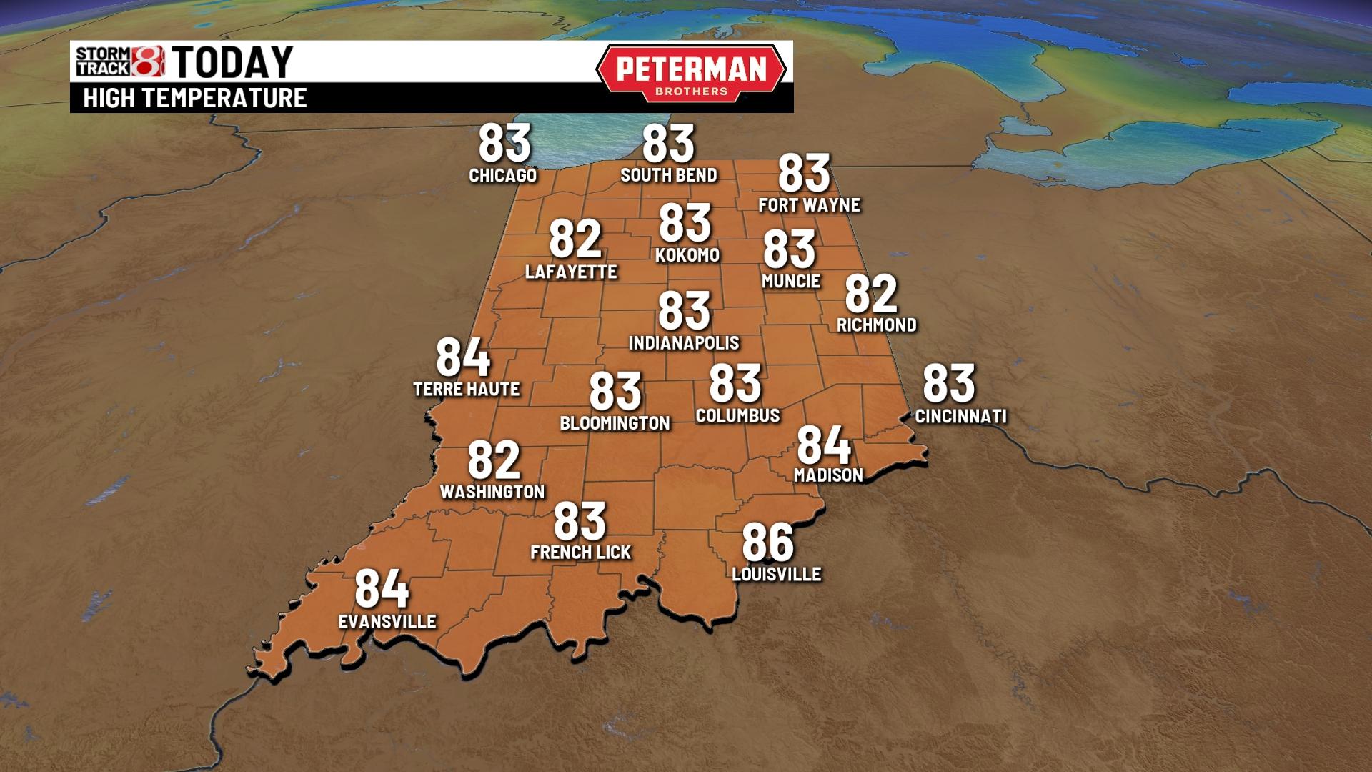 Warm and breezy weekend - Indianapolis News | Indiana Weather | Indiana ...
