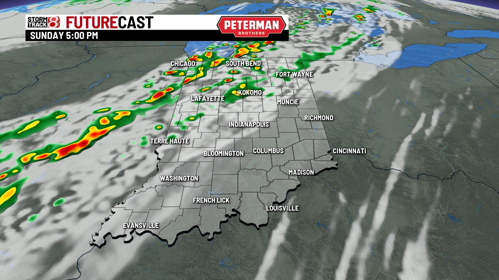 Warm and breezy weekend - Indianapolis News | Indiana Weather | Indiana ...