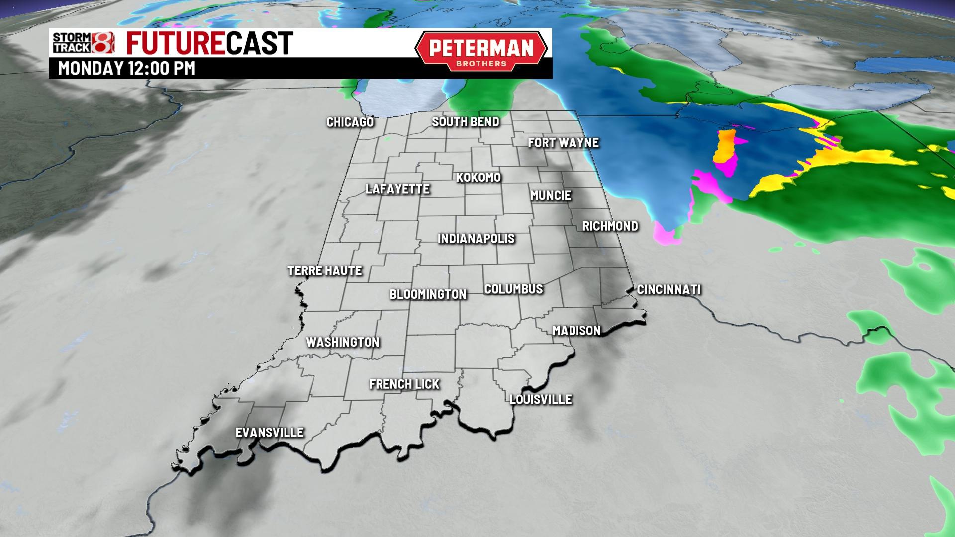 Cloudy, cool and breezy afternoon - Indianapolis News | Indiana Weather ...