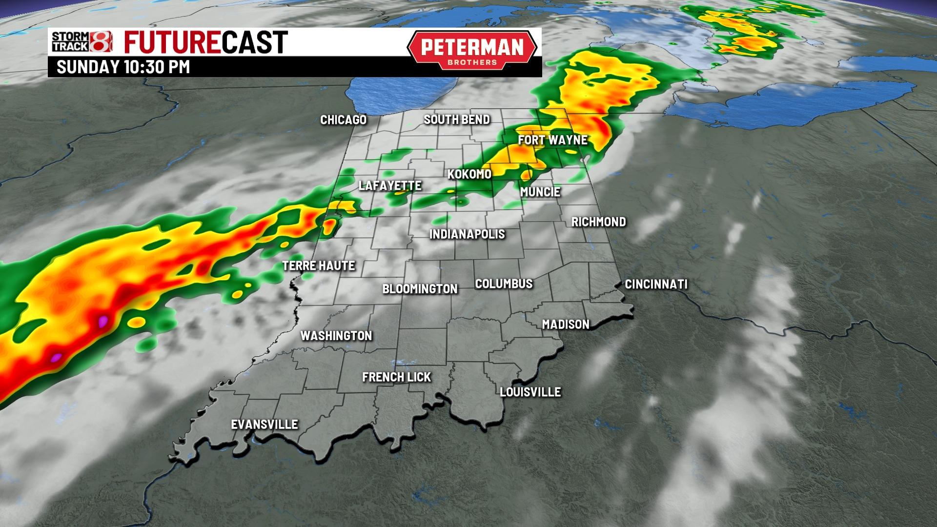 Warm and breezy weekend - Indianapolis News | Indiana Weather | Indiana ...