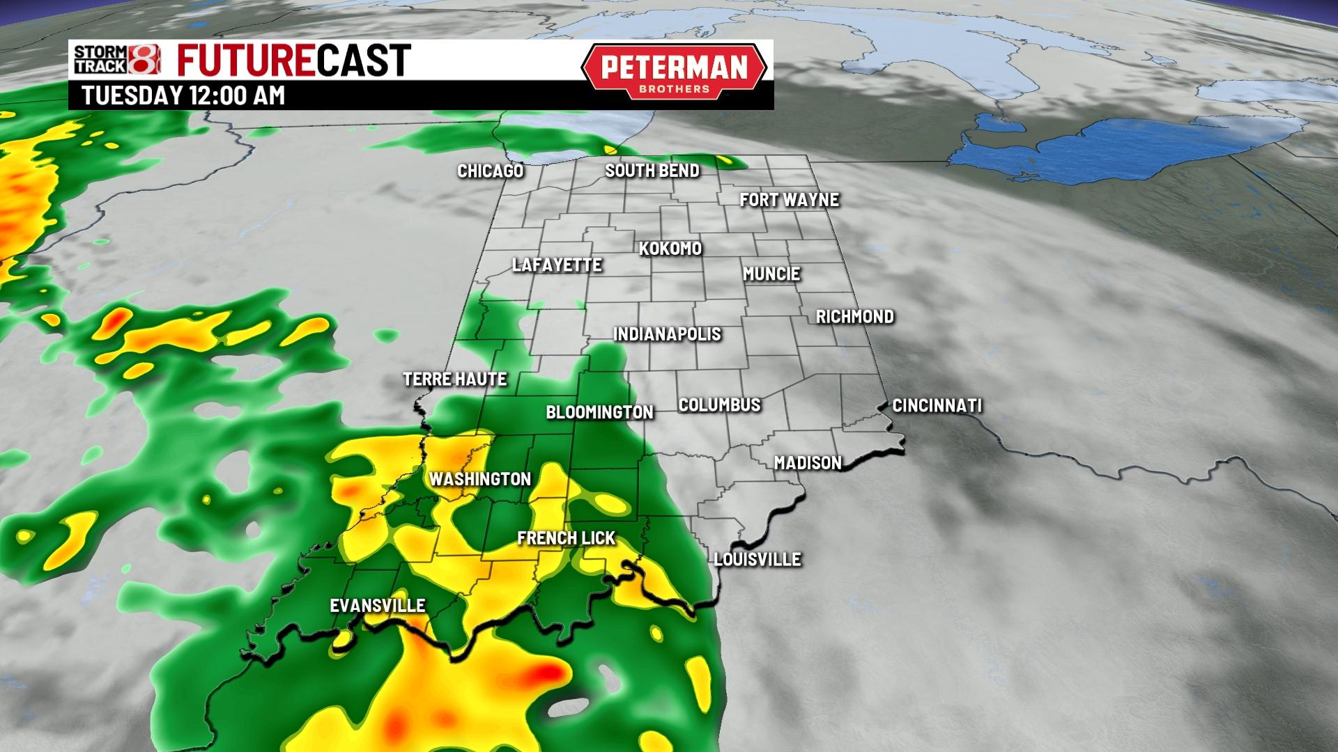 Several rain and storm chances ahead - Indianapolis News | Indiana ...
