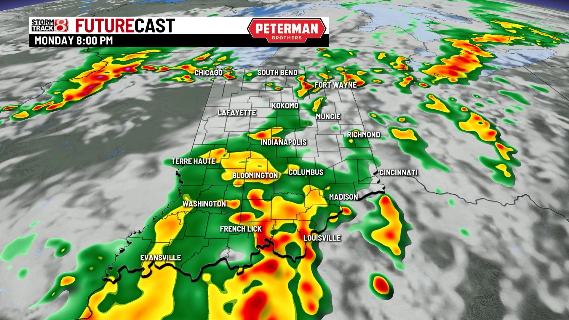 Several rain and storm chances this week - Indianapolis News | Indiana ...