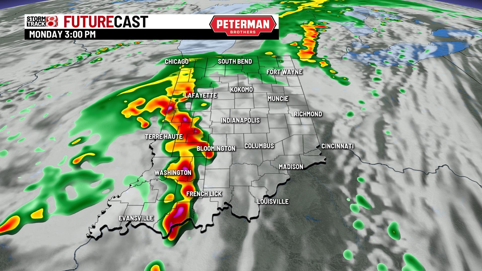 One more nice day before rain arrives - Indianapolis News | Indiana ...