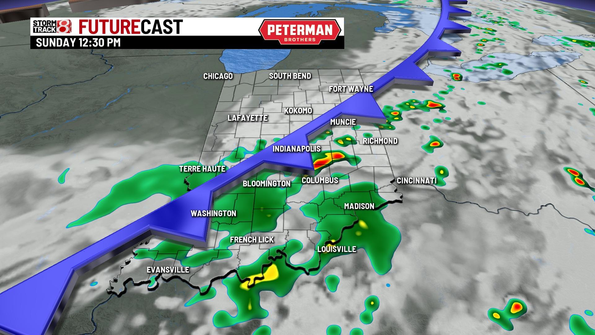 Some get much needed rain - Indianapolis News | Indiana Weather ...