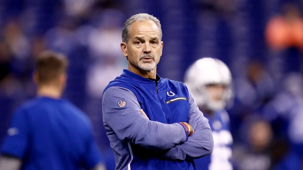 Former Colts head coach Chuck Pagano returns to WISH-TV for Colts coverage