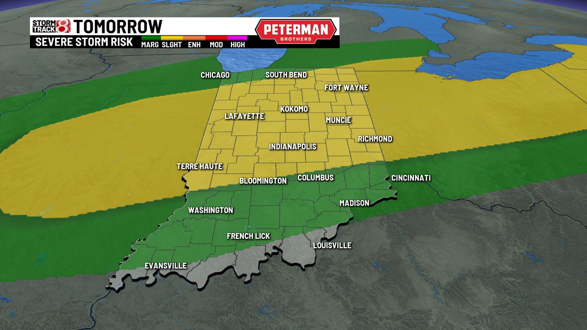 High heat, humidity with storm chances this weekend - Indianapolis News ...
