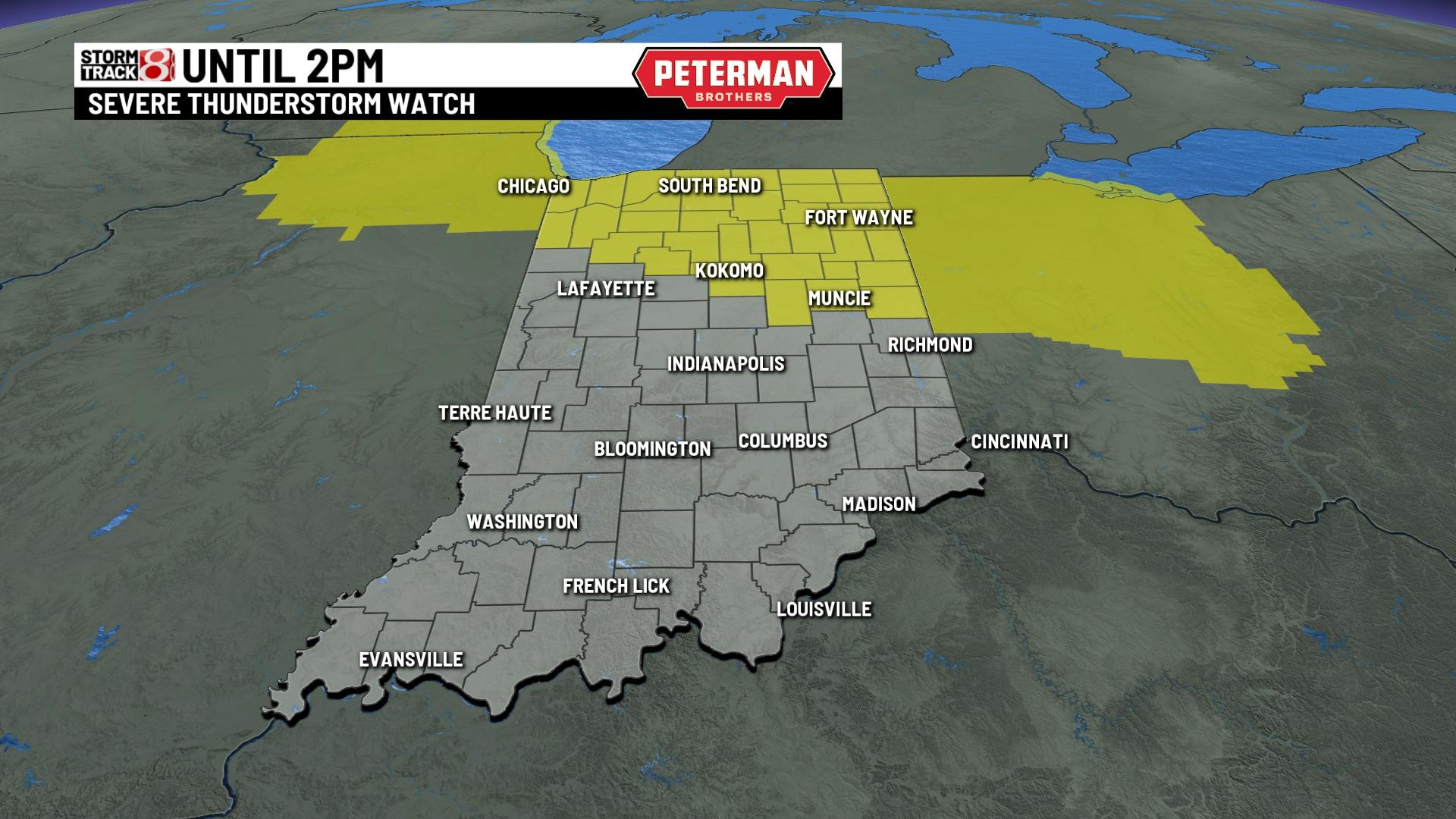 High heat, humidity with storm chances this weekend - Indianapolis News ...