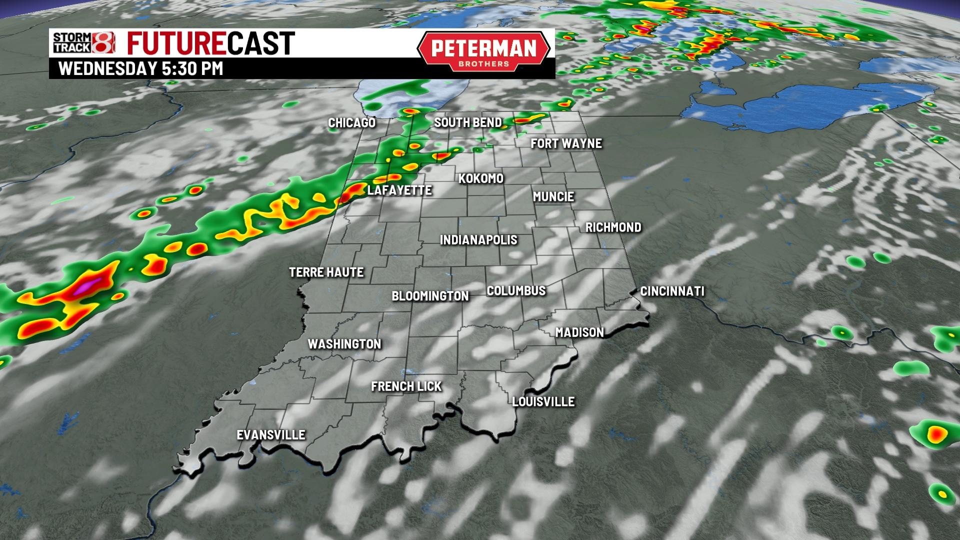 Heat and humidity to continue - Indianapolis News | Indiana Weather ...