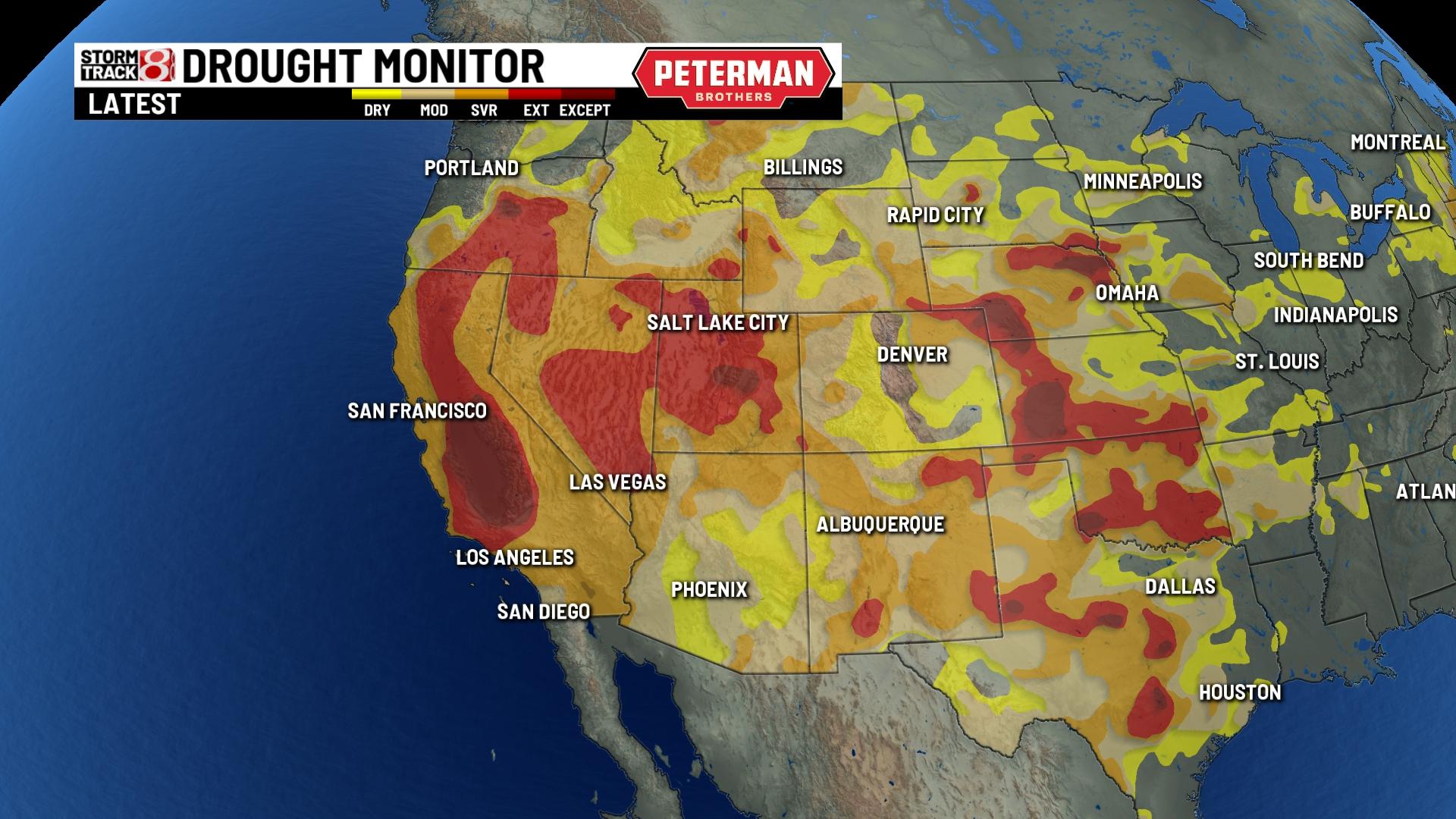 Tropical Storm Kay bringing rain to drought stricken southwest ...