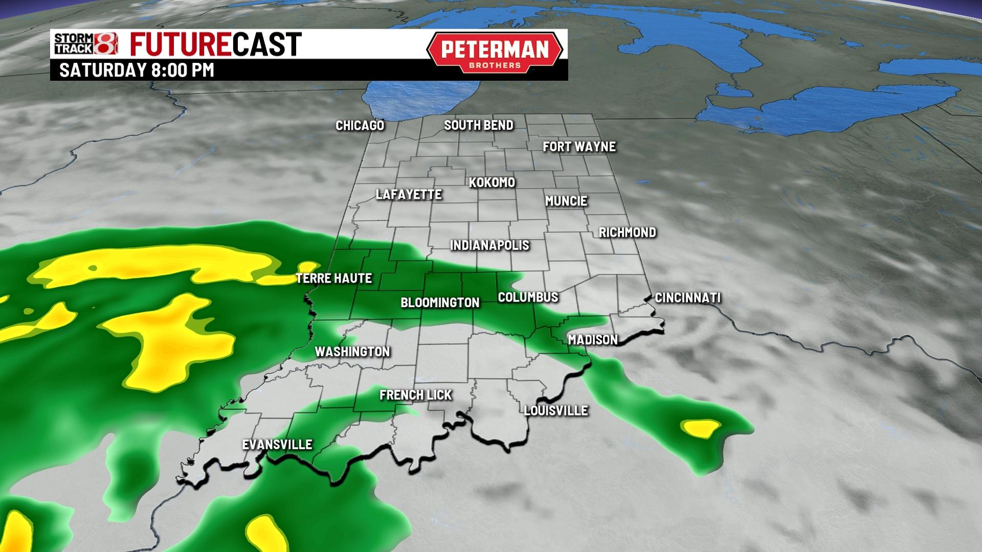 Much-needed rain heading this way - Indianapolis News | Indiana Weather ...