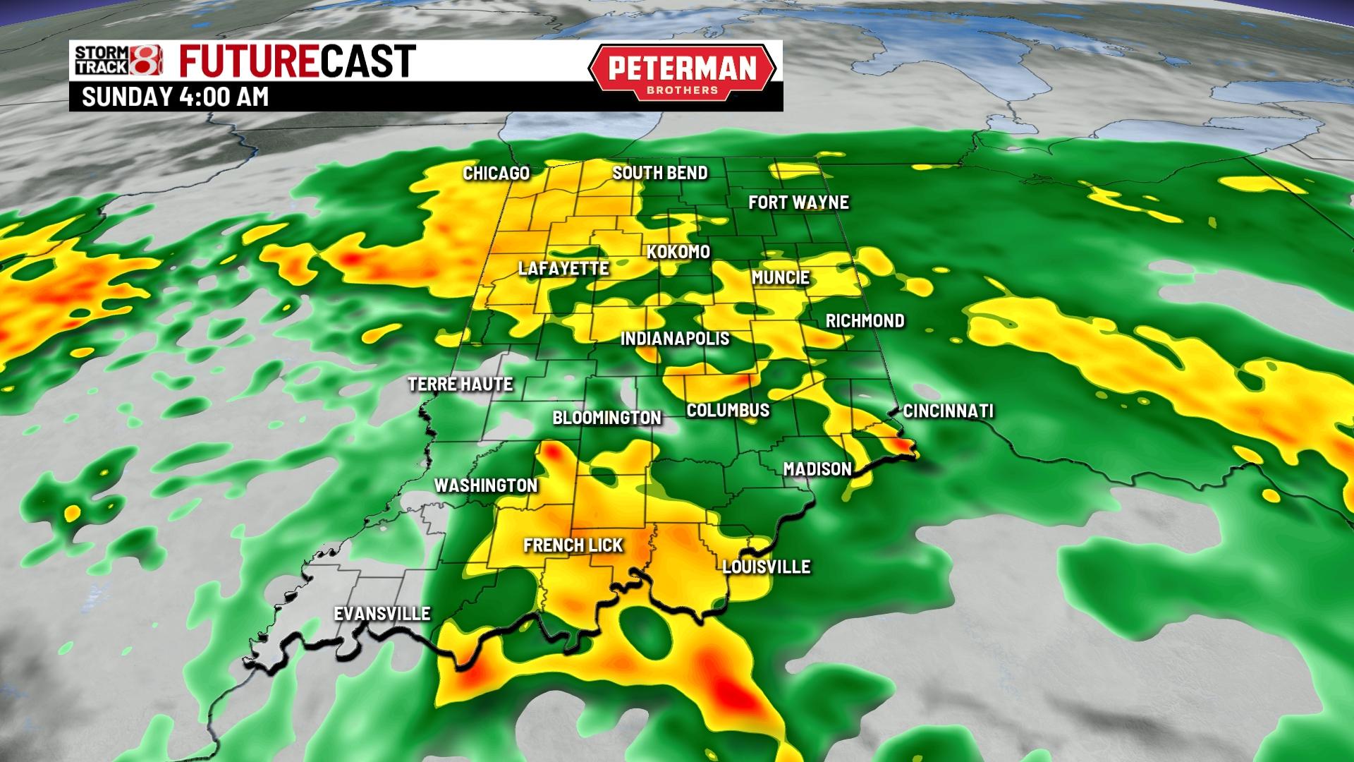 Much-needed rain heading this way - Indianapolis News | Indiana Weather ...