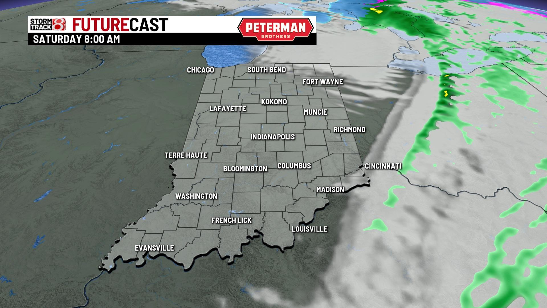Windy start to the weekend - Indianapolis News | Indiana Weather ...