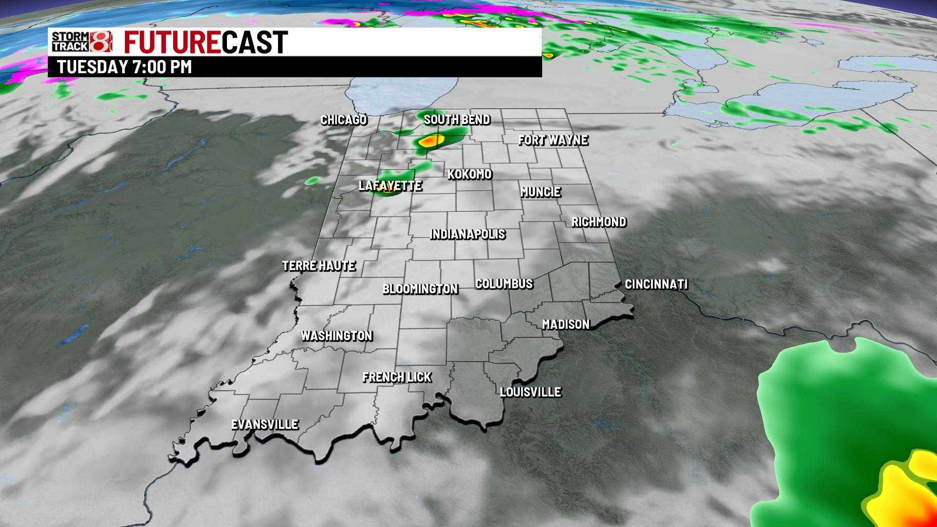 Tracking a big cooldown for the second half of the week - Indianapolis ...