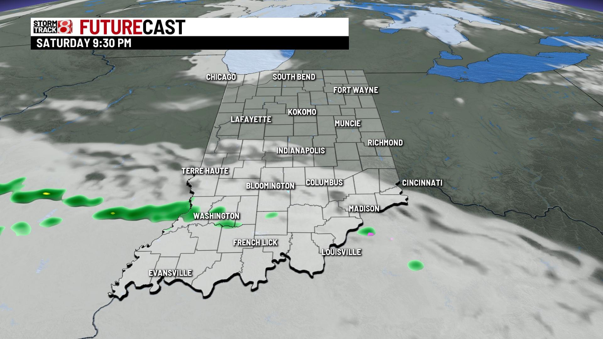 Sunshine to start Saturday with a wintry mix for Sunday - Indianapolis ...