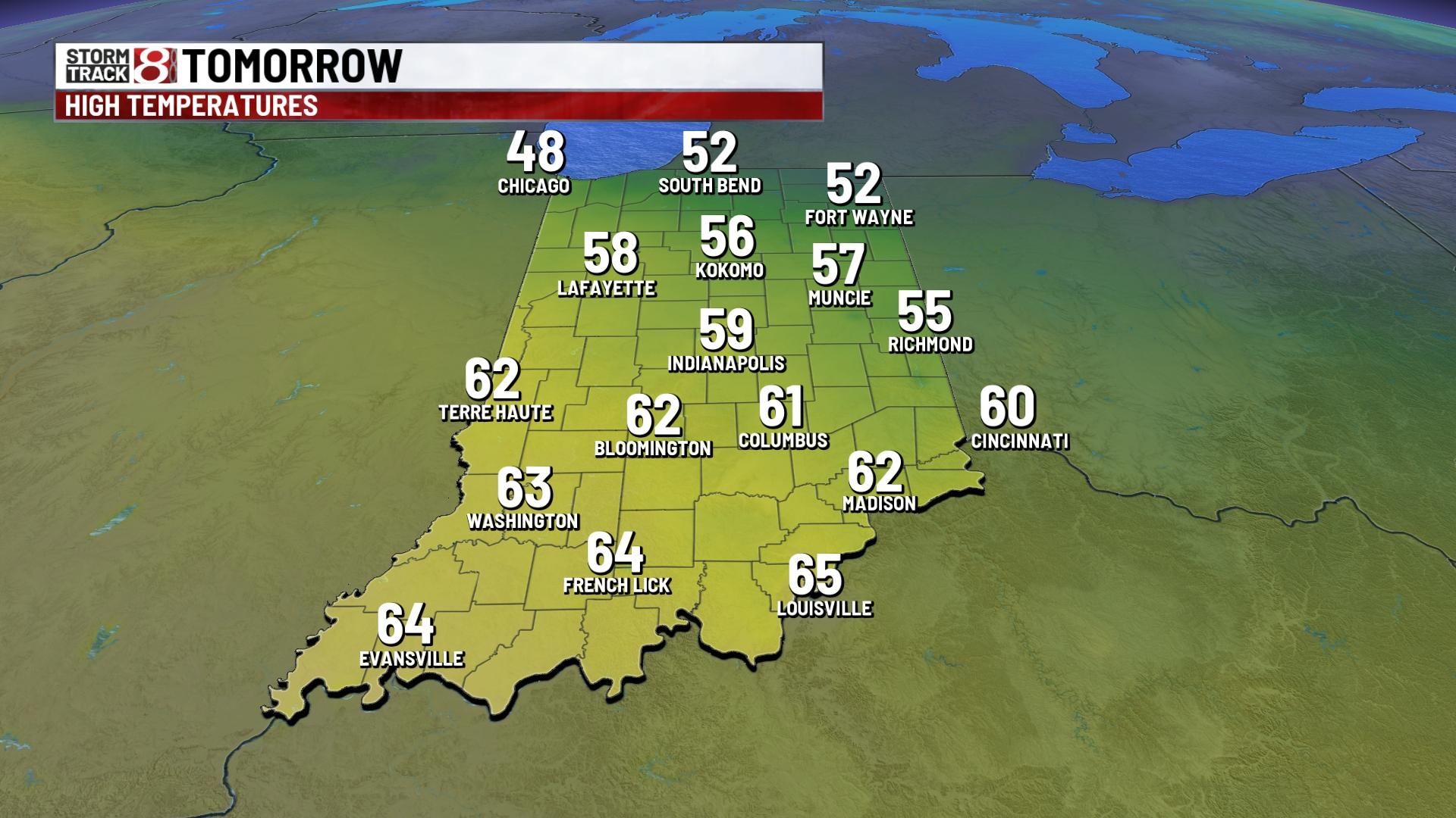 Dry Thursday, rain and storms Friday - Indianapolis News | Indiana ...