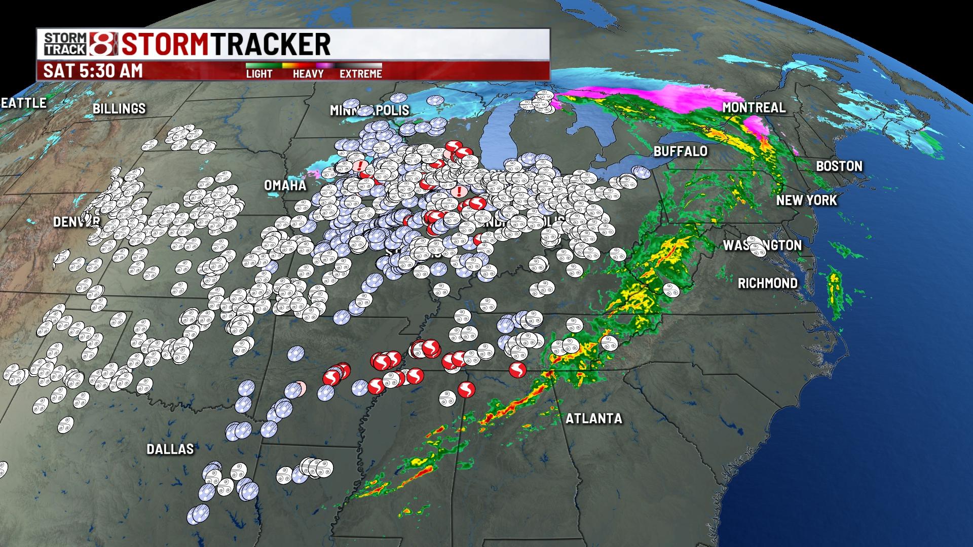 Windy with lingering showers - Indianapolis News | Indiana Weather ...