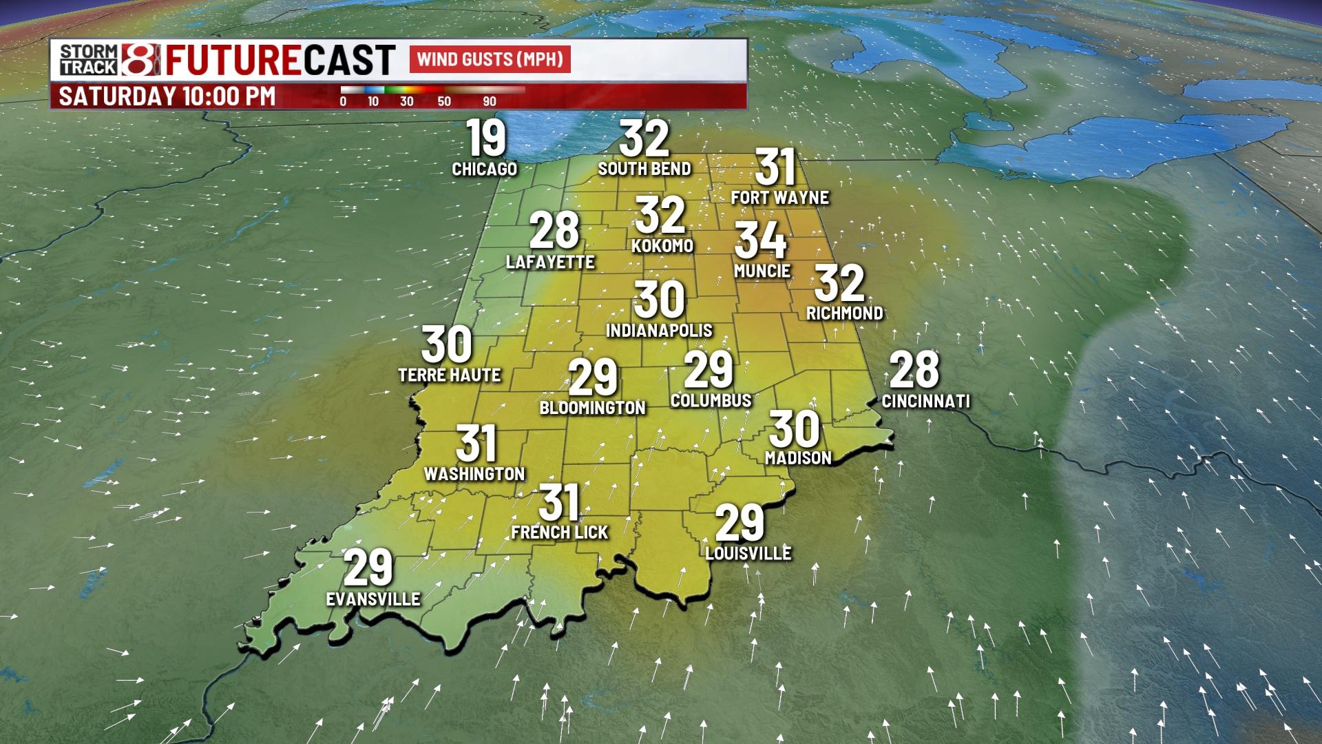 Warming trend continues this week - Indianapolis News | Indiana Weather ...