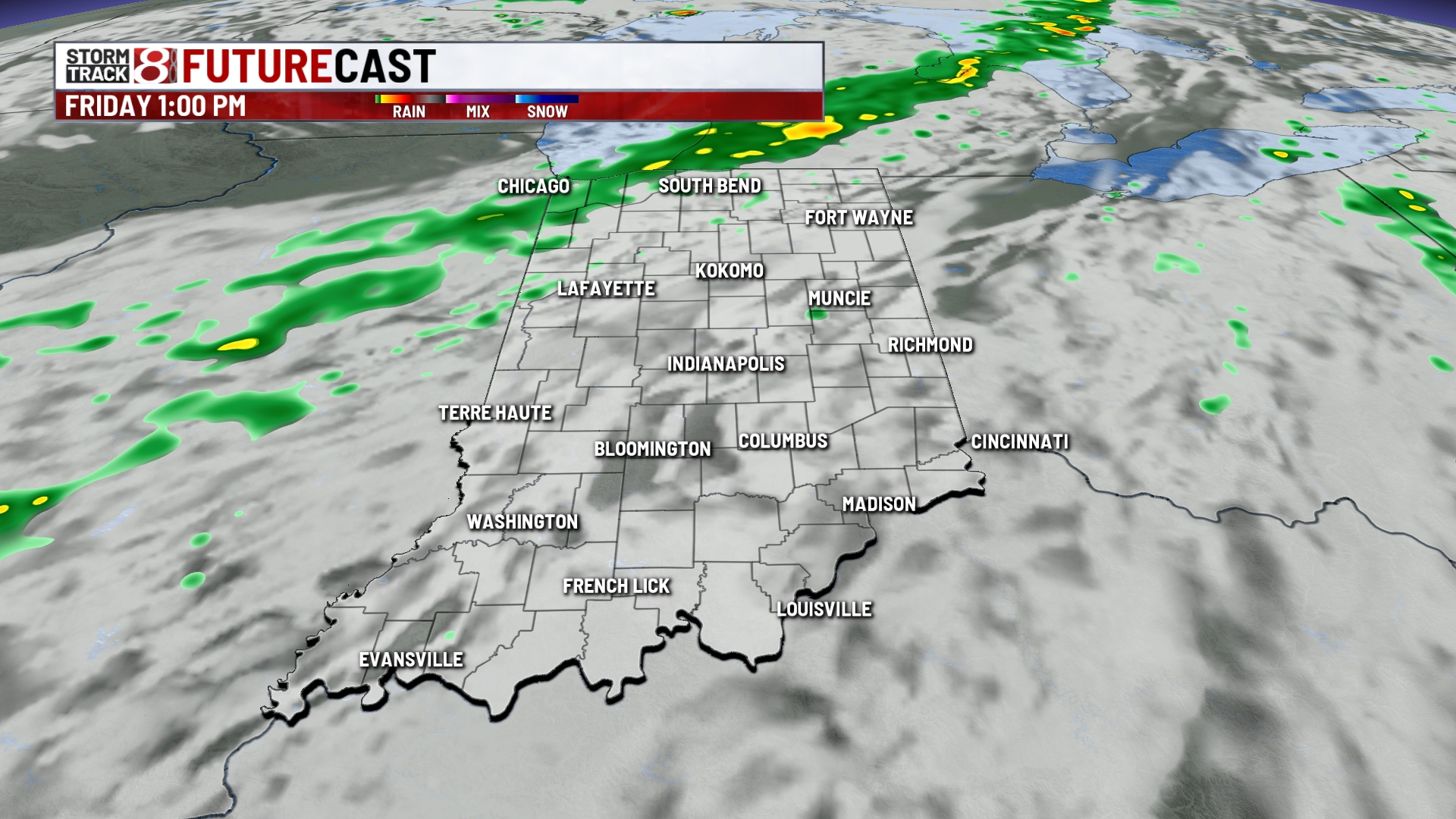 Beautiful Thursday, rain returns Friday - Indianapolis News | Indiana ...