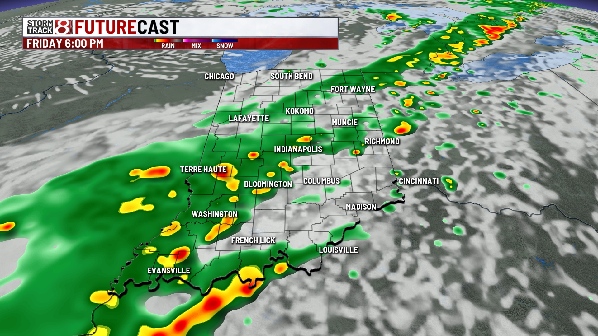 Beautiful Thursday, rain returns Friday - Indianapolis News | Indiana ...