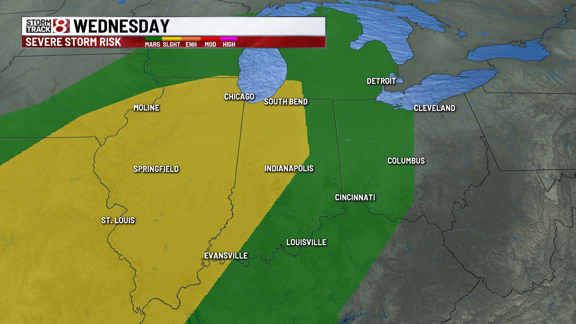 Warm and humid with a few spotty showers - Indianapolis News | Indiana ...
