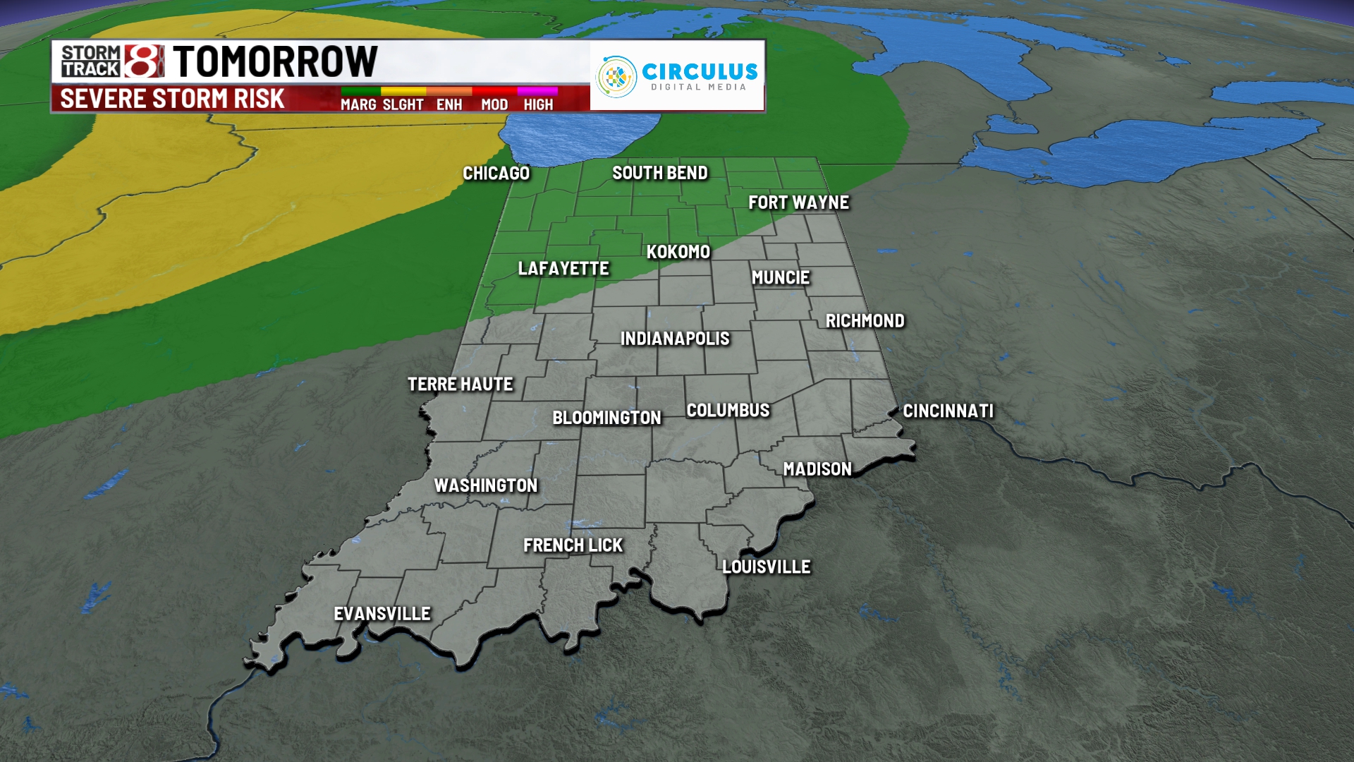 Dry Thursday but more rain on the way - Indianapolis News | Indiana ...