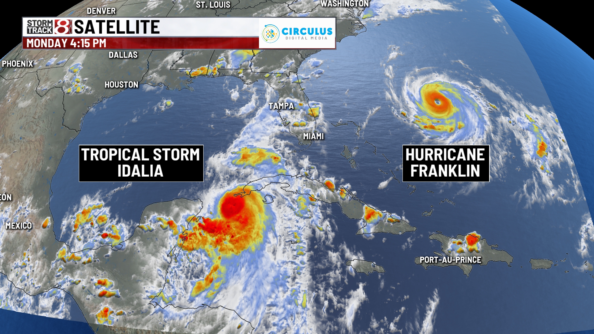 Idalia nearing hurricane status, likely to make landfall as a major ...