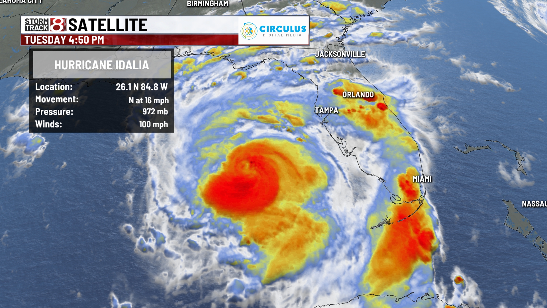 Hurricane Idalia to make historic Big Bend landfall in Florida ...