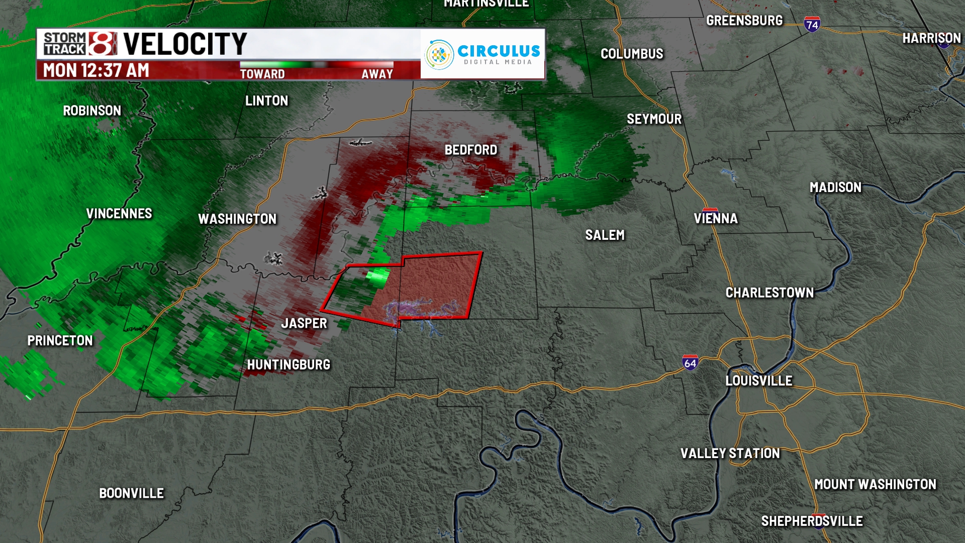 Tornadoes confirmed in southern Indiana after early Monday morning ...