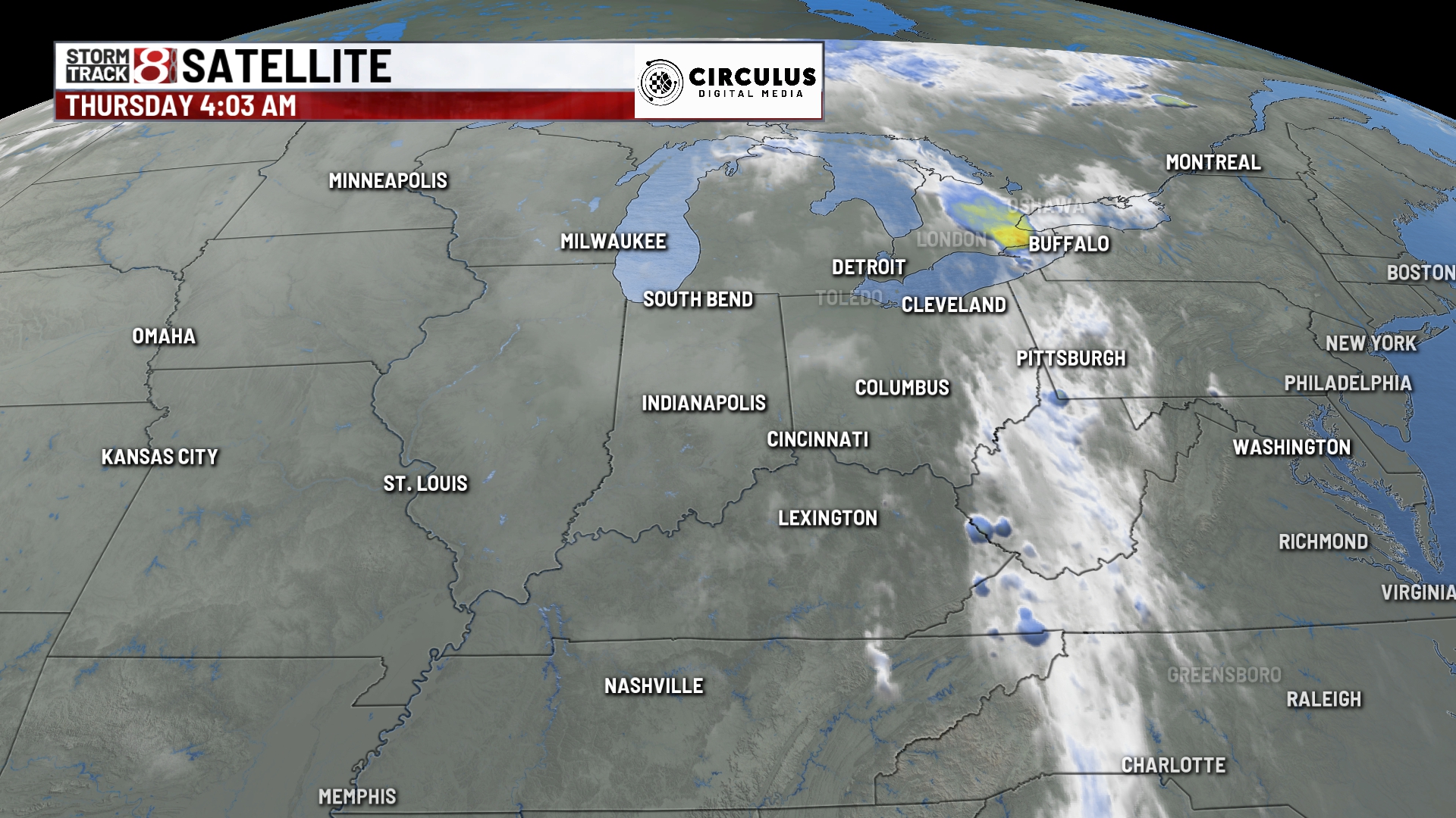 Cloudy and cooler Thursday - Indianapolis News | Indiana Weather ...