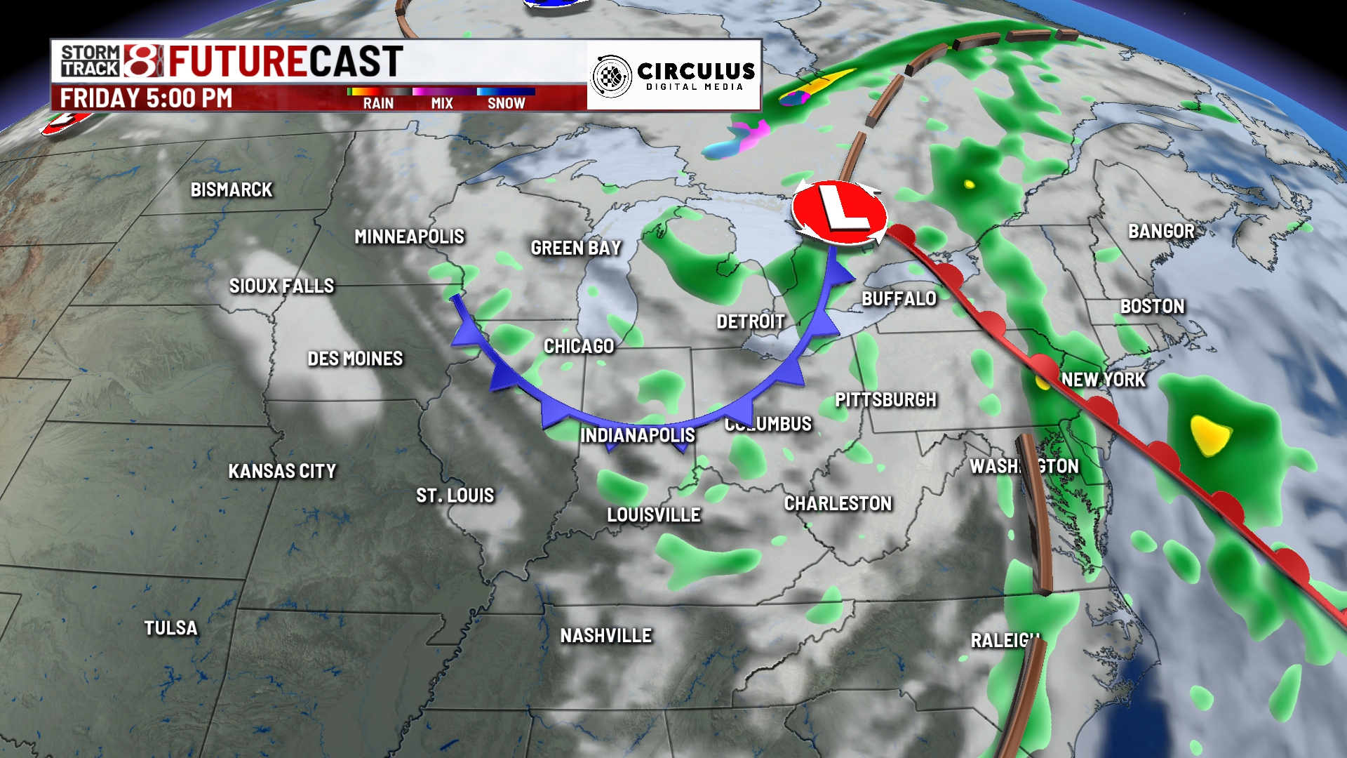 Some sunshine late Tuesday before rain moves in midweek - Indianapolis ...