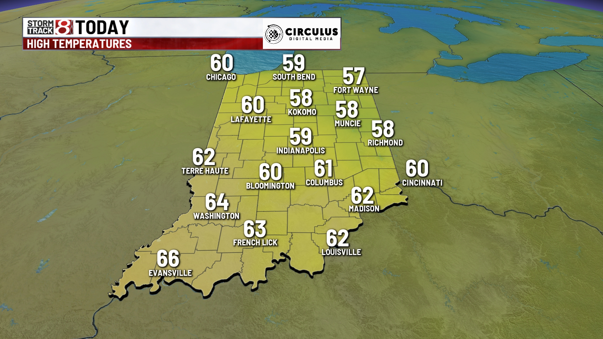 Some sunshine late Tuesday before rain moves in midweek - Indianapolis ...