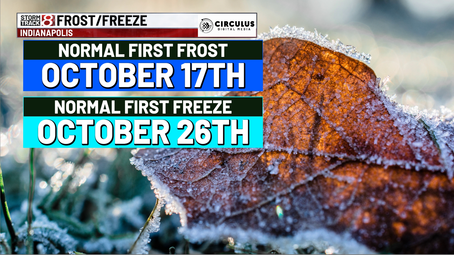 Frosty start but warm week ahead - Indianapolis News | Indiana Weather ...