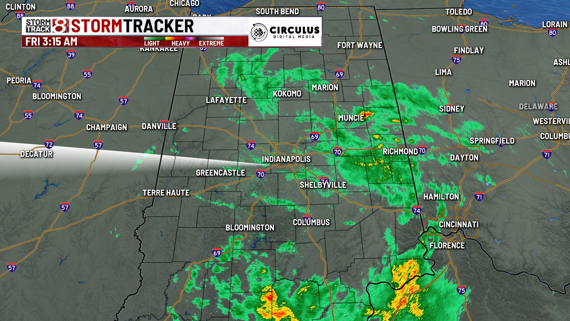 Rain moves out Friday, dry weather slides in for the weekend ...