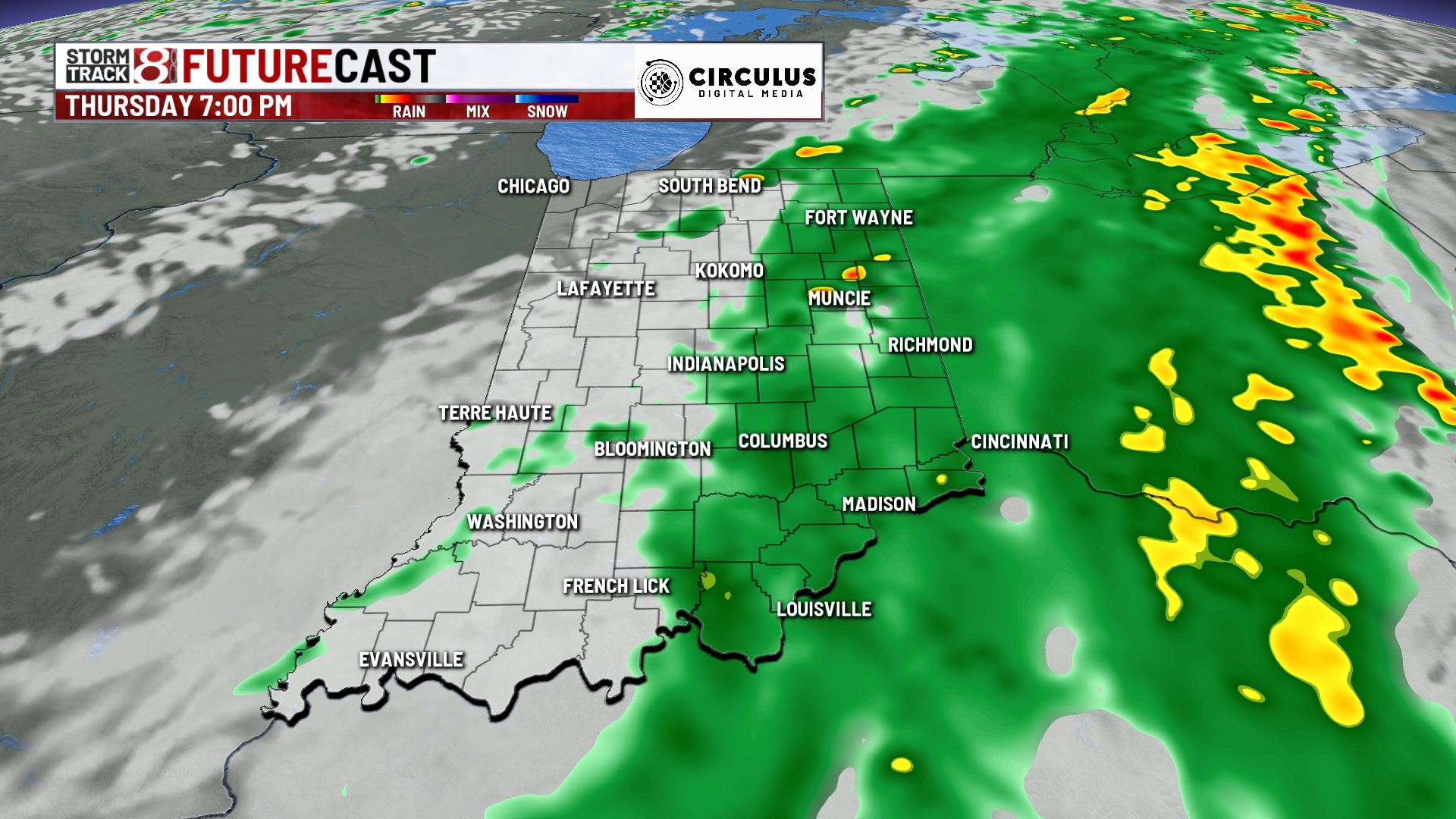 More sunshine Friday with a few showers, chilly and breezy this weekend ...