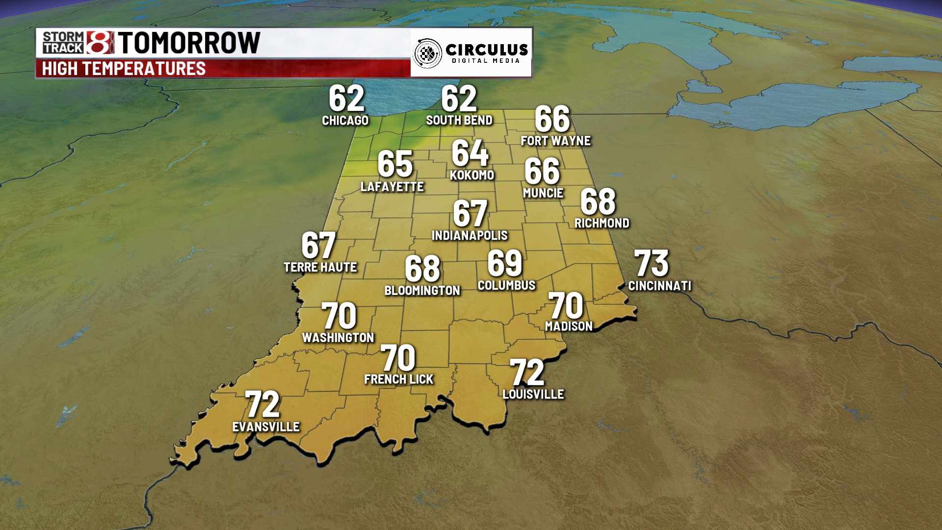 More sunshine Friday with a few showers, chilly and breezy this weekend ...