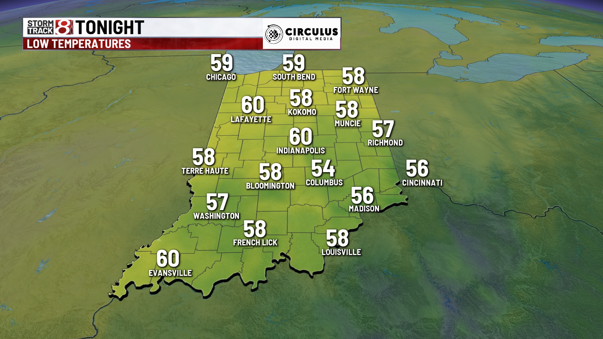 Rain chances to pick up with warm trend continuing - Indianapolis News ...