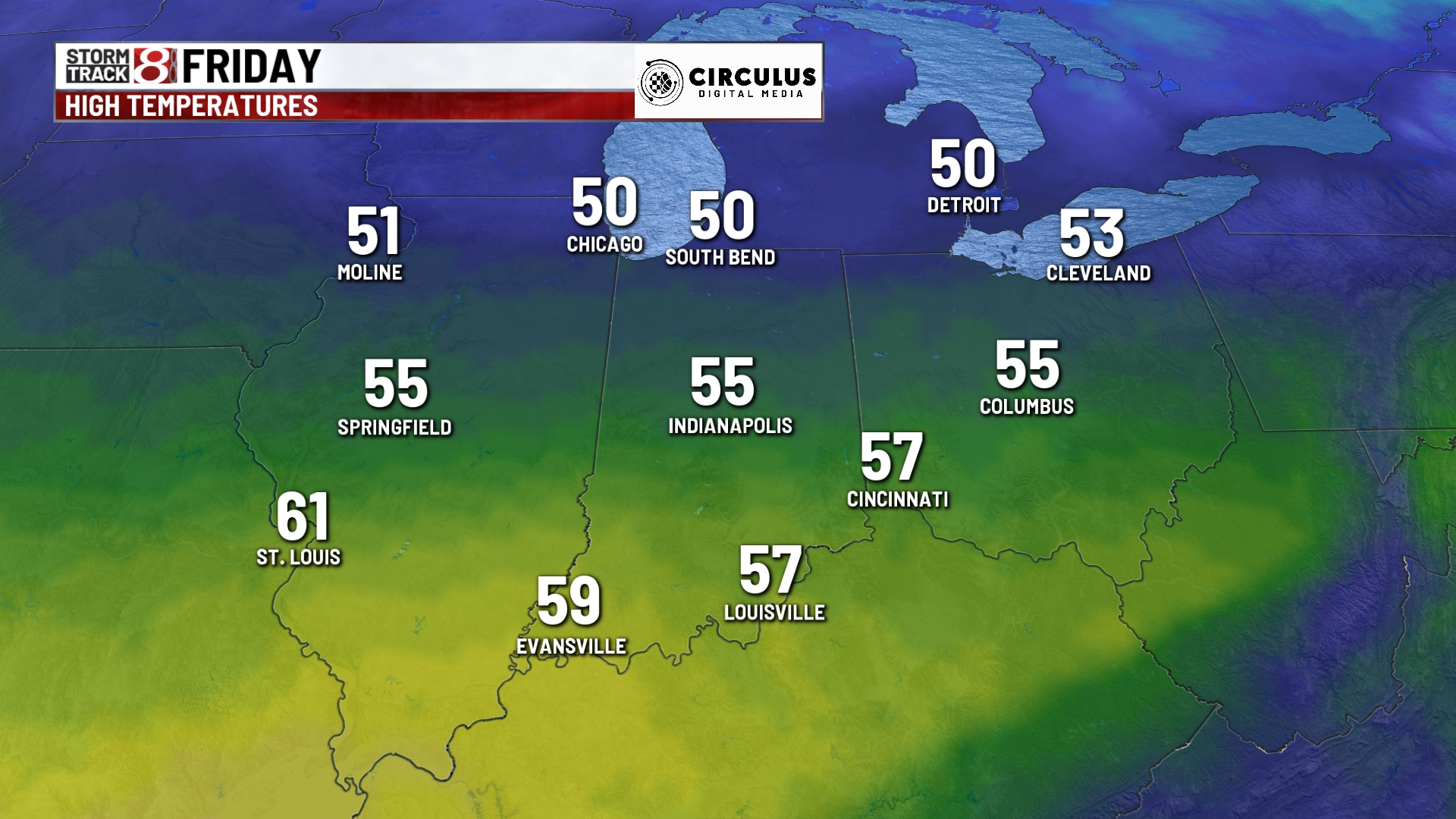 Windy and warmer Wednesday - Indianapolis News | Indiana Weather ...