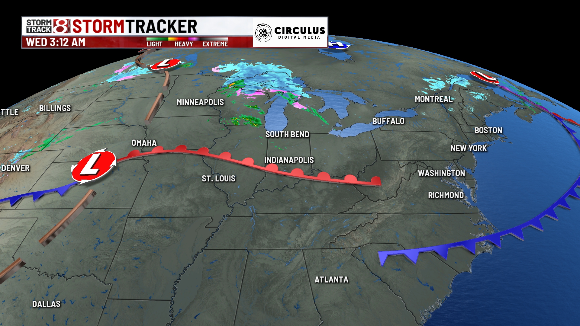 Windy and warmer Wednesday - Indianapolis News | Indiana Weather ...